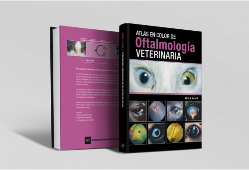Atlas en color de oftalmologí­a veterinaria -Manuales prácticos